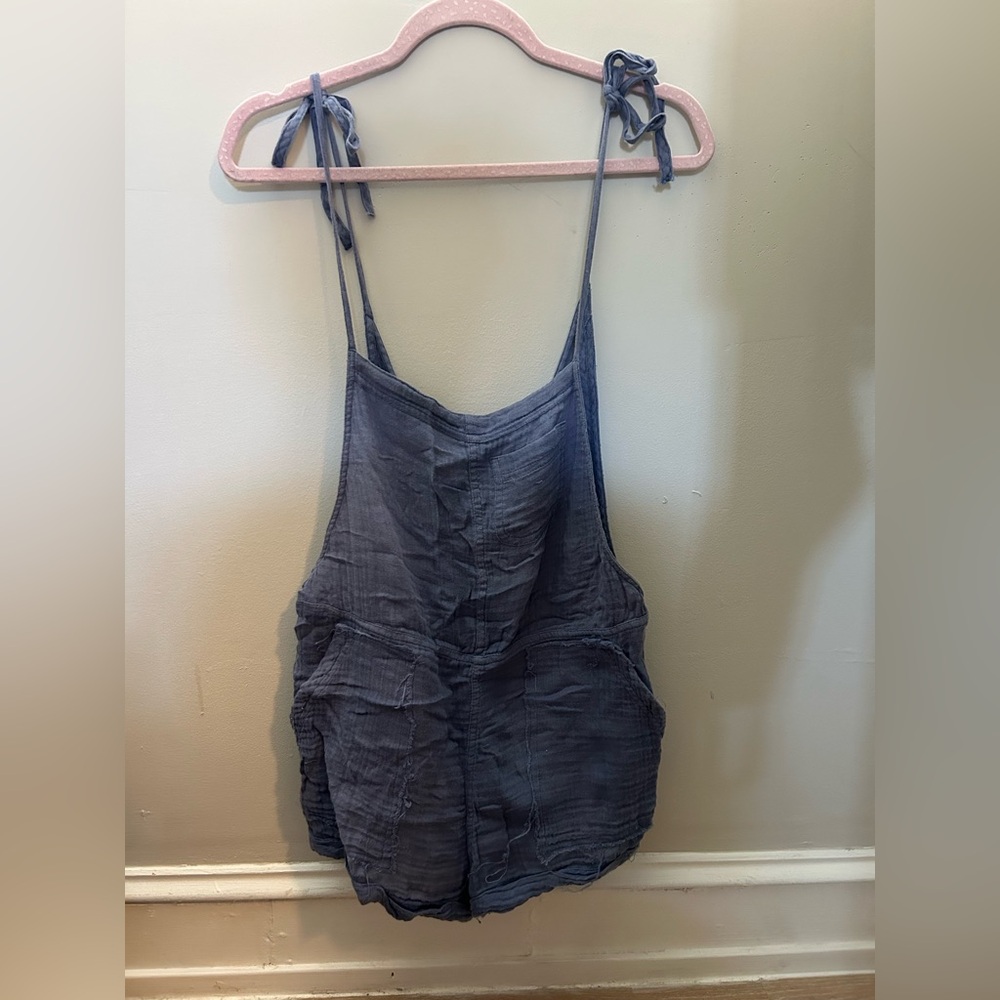 Abercrombie & Fitch Blue Overall style Cover-Up